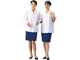 女子白衣長袖SKA335（LL）