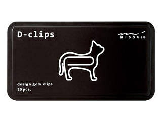 MIDORI/ミドリ ディークリップス ネコ柄A 43387006