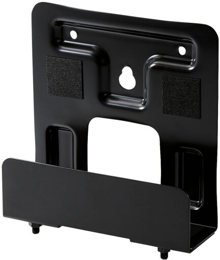 ELECOM エレコム AVD-TVRHD01BK(ブラック) テレビ裏収納HDDホルダー ELECOM エレコム AVD-TVRHD01BK(ブラック) テレビ裏収納HDDホルダー