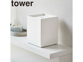 yamazaki tower YAMAZAKI 山崎実業 トイレットペーパーホルダー タワー 1ロール用 ホワイト tower tower-r