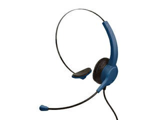 SONiC/ソニック 快適ヘッドセット 片耳 USBタイプ ユートリムエル ネイビー UL-1508-K