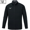 ミズノ mizuno ソフトニットジャケット Mサイズ (ブラック×チャコール杢) 32MC1160-09