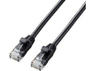 ELECOM エレコム やわらかLANケーブル/CAT6A/10m/ブラック LD-GPAY/BK10 ELECOM エレコム やわらかLANケーブル/CAT6A/10m/ブラック LD-GPAY/BK10