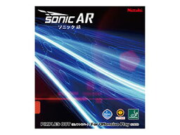 ニッタク Nittaku 表ソフトラバー ソニックAR SONIC AR (中) レッド NR8585-20