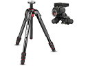 Manfrotto マンフロット JP-MK190GA4-410 190go!アルミニウム4段三脚+410ギア付き雲台キット 