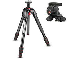 Manfrotto マンフロット JP-MK190GA4-410 190go!アルミニウム4段三脚+410ギア付き雲台キット