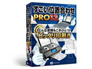 シルバースタージャパン すごい位置合わせPRO13 100ライセンスパック SSSIPW13L100 単品購入のみ可（取引先倉庫からの出荷のため） クレジットカード決済 代金引換決済のみ