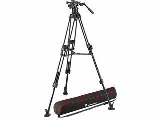 Manfrotto マンフロット MVK612TWINFA　ナイトロテック612ビデオ雲台+645FASTアルミ三脚