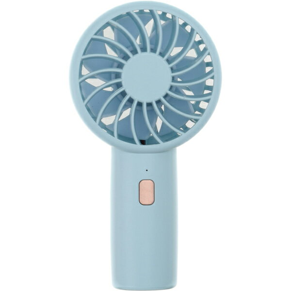 エツミ エツミ ミニハンディファン USB充電 ライトブルー V-82419