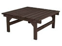 住まいスタイル hiyori ひより ユニット縁台ベンチ 87×88 DE-8788DBR ダークブラウン 同梱注文不可 カード払い限定 沖縄・北海道・離島お届...