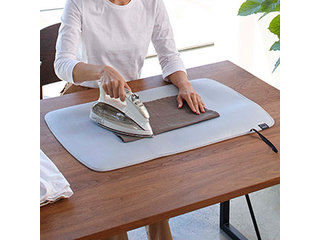 YAMAZAKI 山崎実業 折り畳みアイロンマット アルミ