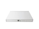 Logitec ロジテック Type-Cケーブル付き USB2.0ポータブルDVDドライブ ホワイト LDR-PMK8U2CVWH