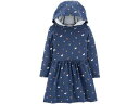 carters カーターズ 【在庫処分】 12M　フード付きワンピース　ユニコーン ネイビー　231G05512