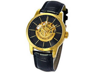 J.HARRISON J.HARRISON フロントローター 自動巻き スケルトン時計 ゴールド JH-1946GB