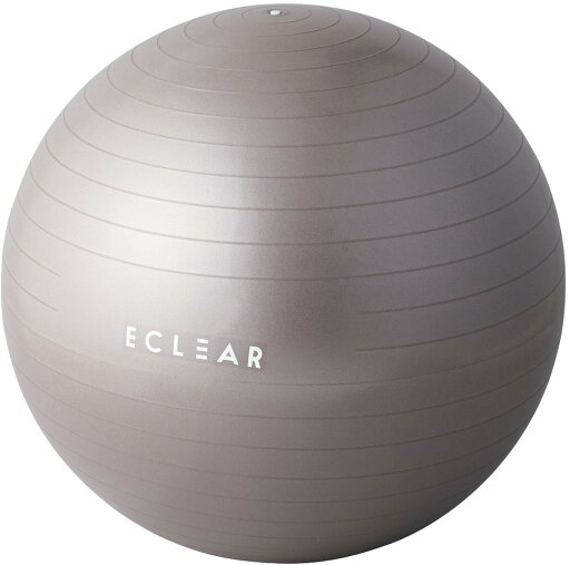 ELECOM エレコム バランスボール/65cm/グレー HCF-BB65GY ELECOM エレコム バランスボール/65cm/グレー HCF-BB65GY