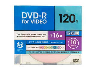 VERTEX VERTEX DVD-R(Video with CPRM) 1回録画