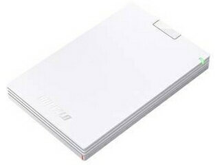 BUFFALO バッファロー USB3.2(Gen1)対応ポータブルハードディスク 2TB Type-Cケーブル付き HD-PGAC2U3-WA ホワイト BUFFALO バッファロー USB3.2(Gen1)対応ポータブルハードディスク 2TB Type-Cケーブル付き HD-PGAC2U3-WA ホワイト