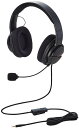 ELECOM エレコム ゲーミングヘッドセット(オーバーヘッド) ブラック HS-ARMA100BK