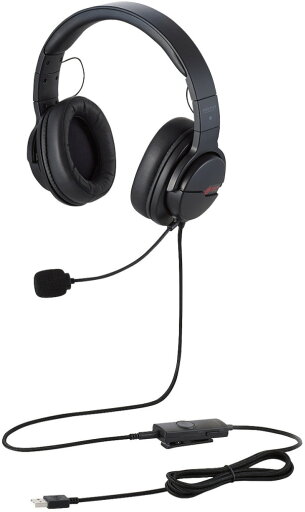 ELECOM エレコム ゲーミングヘッドセット(オーバーヘッド) ブラック HS-ARMA200VBK ELECOM エレコム ゲーミングヘッドセット(オーバーヘッド) ブラック HS-ARMA200VBK