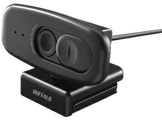 BUFFALO バッファロー 200万画素WEBカメラ 広角120°マイク内蔵 ブラック BSW500MBK