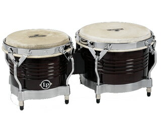 LP ԡ M201LP Matador Wood Bongos, Dark Brown Chrome ޥɡܥ