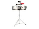 LP エルピー LP257-S LP Tito Puente Timbales 14″ & 15″ Shells Stainless Steel ティンバレス