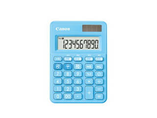 CANON/キヤノン カラフル電卓 ミニミニ卓上 LS-100WT-AB JPN SOB 3946C003 CANON/キヤノン カラフル電卓 ミニミニ卓上 LS-100WT-AB JPN SOB 3946C003