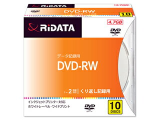 Ri-JAPAN/アールアイジャパン DVD-RW4.7G. PW10P A DATA記録用 DVD-RW(10枚入り) DVD-RW For Data Ri-JAPAN/アールアイジャパン DVD-RW4.7G. PW10P A DATA記録用 DVD-RW(10枚入り) DVD-RW For Data
