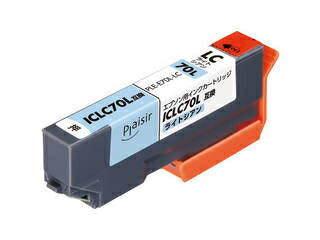 Plaisir/プレジール EPSON/エプソン ICLC70L互換 プリンター3年保証 ライトシアン PLE-E70L-LC Plaisir/プレジール EPSON/エプソン ICLC70L互換 プリンター3年保証 ライトシアン PLE-E70L-LC