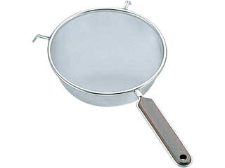 HN18-8ローズ柄ストレーナー16cm　シングル