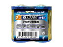 Lazos 16個セット Lazos アルカリ乾電池 単1形 12本入り B-LA-T1X2X16