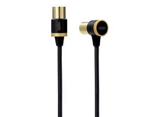 ELECOM エレコム 5個セット エレコム TV接続用アンテナケーブル DH-ATLS48K30BKX5