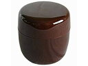 アサヒ興洋 茶筒 こげ茶 内蓋付き ( お茶っ葉入れ )