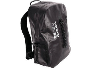 TRUSCO トラスコ中山 防水ターポリンデイパック ブラック TDYB-BK