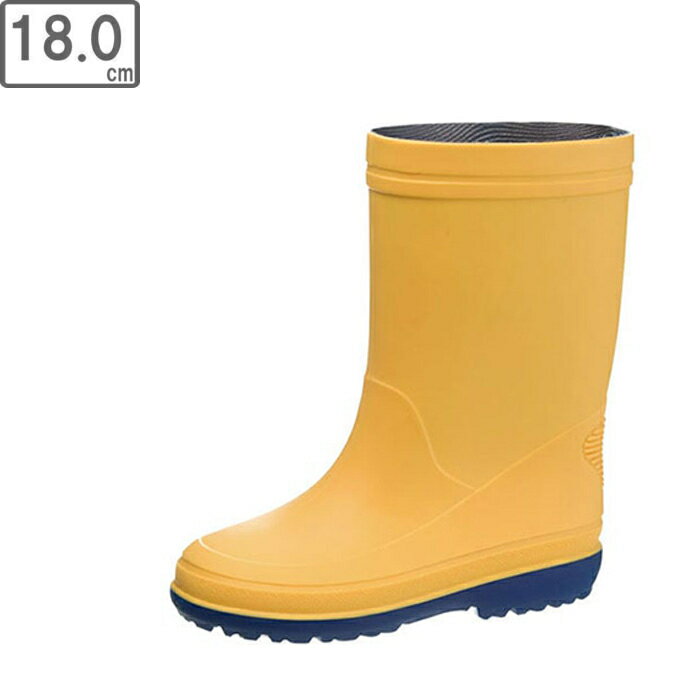 ASAHI アサヒシューズ レインブーツ キッズ 18.0cm 足囲2E (イエロー) アサヒR304のサムネイル