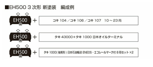 KATO カトー EH500 3次形 新塗装 3037-3 発売前予約 再販商品 キャンセル不可_1