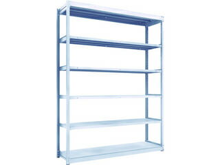 【組立・輸送等の都合で納期に1週間以上かかります】 TRUSCO/トラスコ中山 【代引不可】TUG型軽中量棚200kg単体 1840X474XH2400 6段 TU..