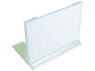 mitsuya/ミツヤ U型カード立小 透明 M17302 UC-3-T