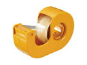 NICHIBAN/ニチバン セロテープ 小巻 15mm カッター付 まっすぐ切れるタイプ イエロー CT-15DCY