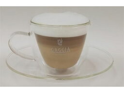 GAGGIA ガジア Gaggia(ガジア)特製 カプチーノカップ＆ソーサー(2客入り） ムラウチドットコムはGAGGIAの正規販売店です 【gaggia】