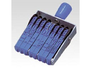 Shachihata/シヤチハタ 回転ゴム印 欧文8連 5号 明朝体 欧文8連(明朝体) CF-85M