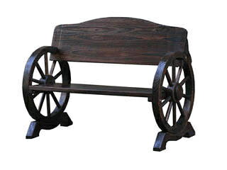 住まいスタイル 車輪ベンチ1100 WB-1100 ダークブラウン 同梱注文不可 カード払い限定 沖縄・北海道・離島お届け並びに時間指定不可