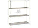 ERECTA エレクター 【代引不可】18−8 ステンレスエレクターシェルフ 4段 PS1590×SLS1220(3)