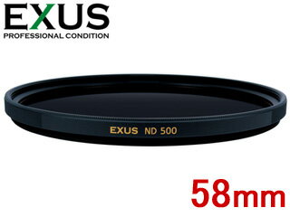 MARUMI マルミ 58mm EXUS ND500 減光フィルター【EXUS NDシリーズ】【エグザス】 【帯電防止機能/撥水コーティング/防汚コーティング】 MARUMI マルミ 58mm EXUS ND500 減光フィルター【EXUS NDシリーズ】【エグザス】 【帯電防止機能/撥水コーティング/防汚コーティング】