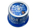 HIDISC/nCfBXN HIDISC BD-R 1^ 6{ 25GB 50 XshP[X VVVBR25JP50