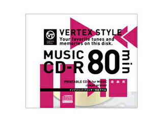 VERTEX 【50個セット】 VERTEX CD-R(Audio) 8