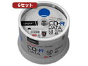 HIDISC/ハイディスク 【6セット】HI DISC CD-R(データ用)高品質 50枚入 TYCR80YP50SPMGX6(2)