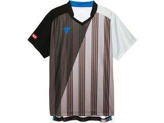 VICTAS/ヴィクタス V‐GS053 ユニセックス ゲームシャツ／2XL／BK