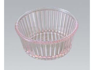 ジェスナー ジェスナーラメキン　ストライプ(SAN)0364A　クリア　4.5oz