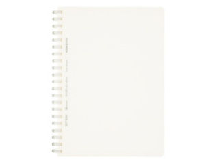 KOKUYO/コクヨ ソフトリング方眼ドット罫80枚B6透明 ス-SV548WT-T